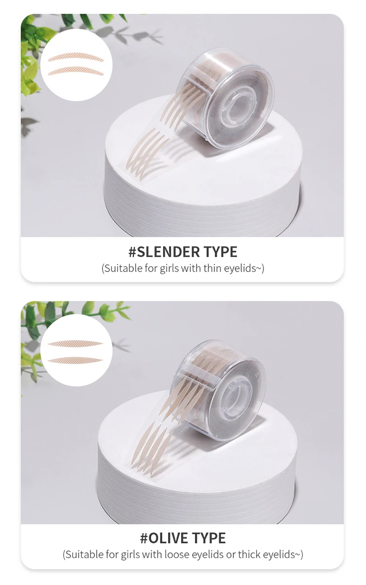 OEM custom high quality roll type invisible eyelid tape stickers mesh wide double eyelid tape.jpg