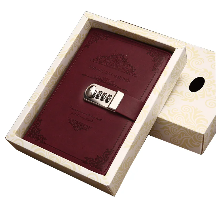 Lock Journal Notebook Secret Journal Diary with Combination Lock