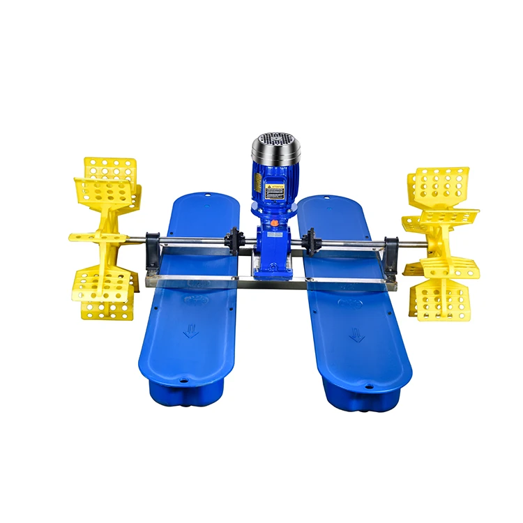 0.75Kw 380V 304 Stainless Steel Lake Paddle Water Wheel Paddlewheel Aerator Aquaculture Machine Aerators For Fish Farm