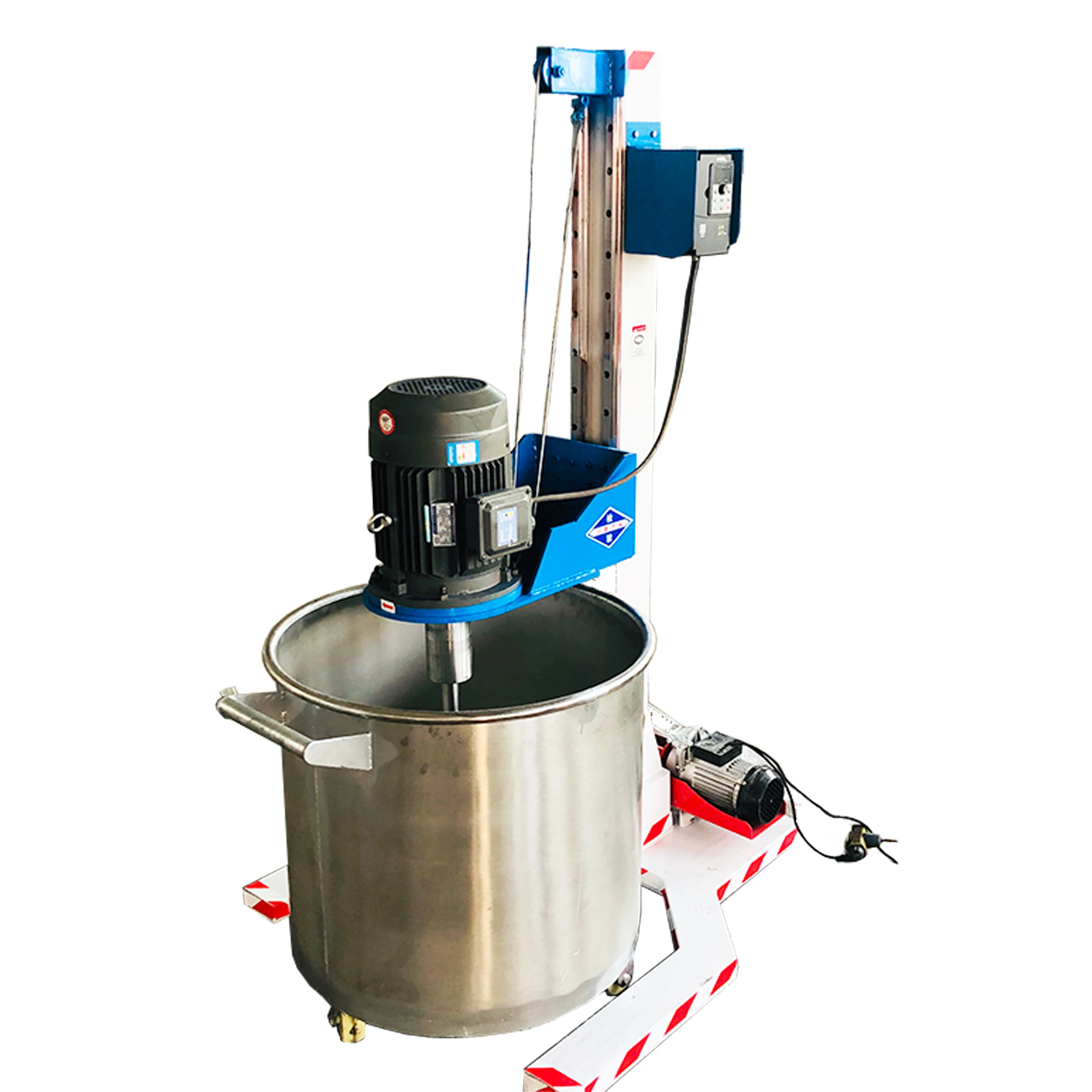 750w High Speed Round Disc Laboratory Dispersing Machine for Lab