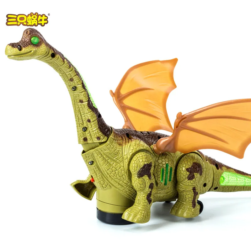 Electric universal long-necked dragon  wing with light music Dinosaure Toy