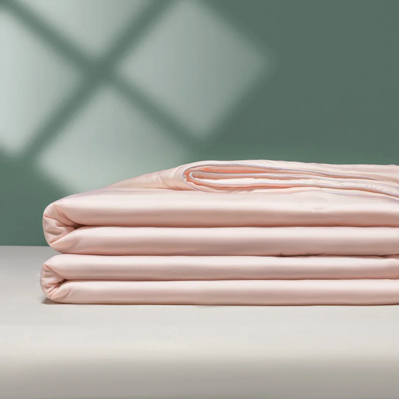 Кондиционер летнее одеяло тонкое покрывало для дивана однотонного цвета шелковое со льдом