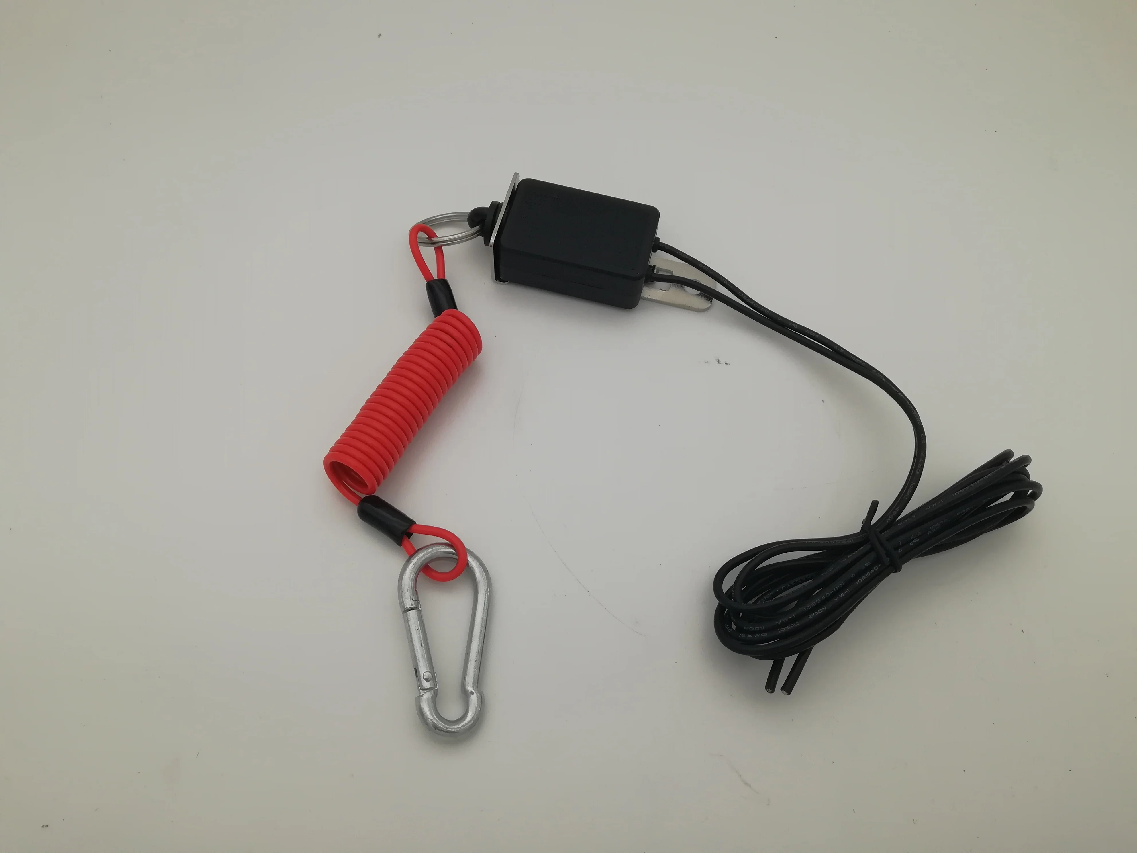 
Material Plastic,Steel Trailer Breakaway Switch With 1Pc Black Or Red Steel Cable, Length Is 1.6M 