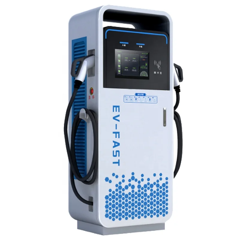 OEM Double Gun 120KW Charging Pile Electric Vehicle Ultra Quick Charger DC Super Fast Charging Terminal EV Car Charging Station