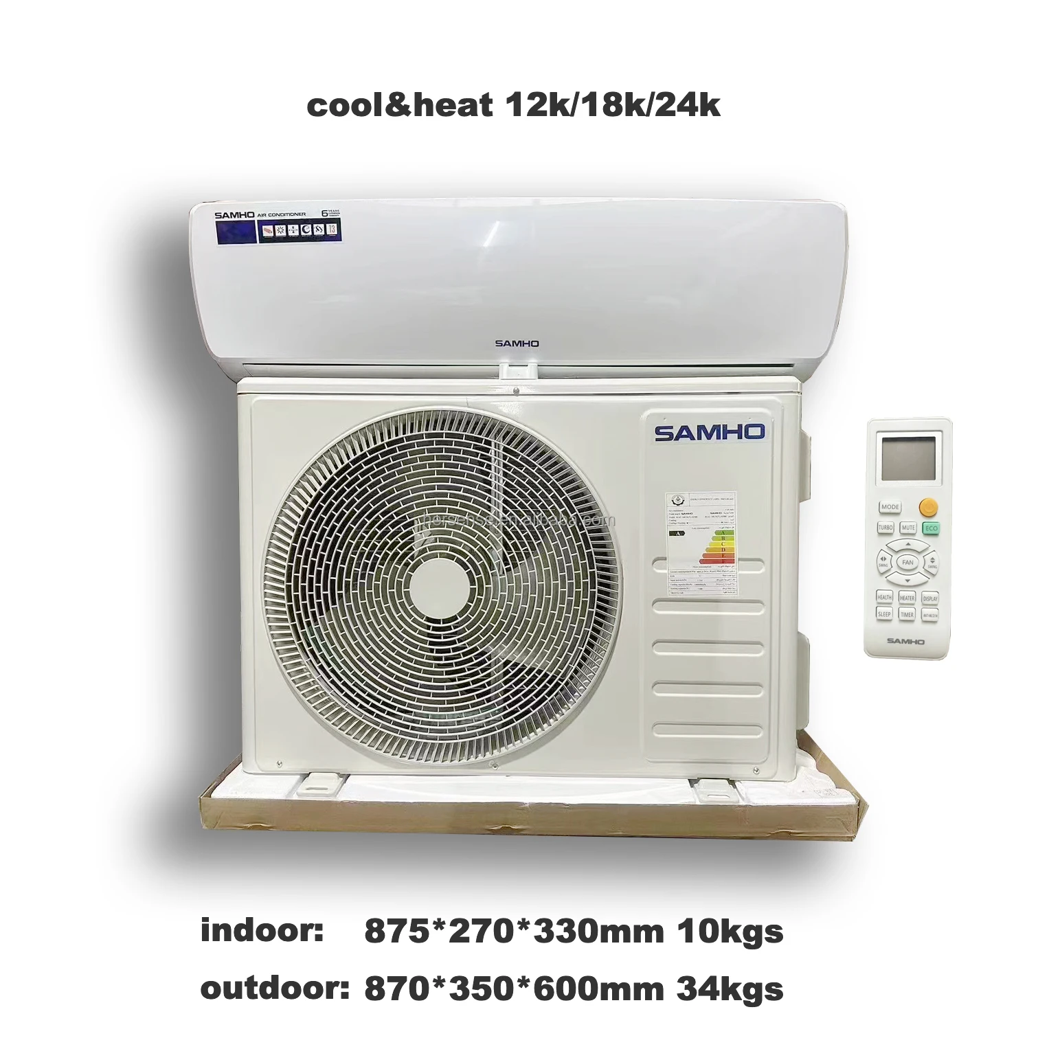 Высококачественный компрессор GMCC T3 кондиционеры для Iraq Saudi 2ton 24000btu Холодный/тепловой блок переменного тока
