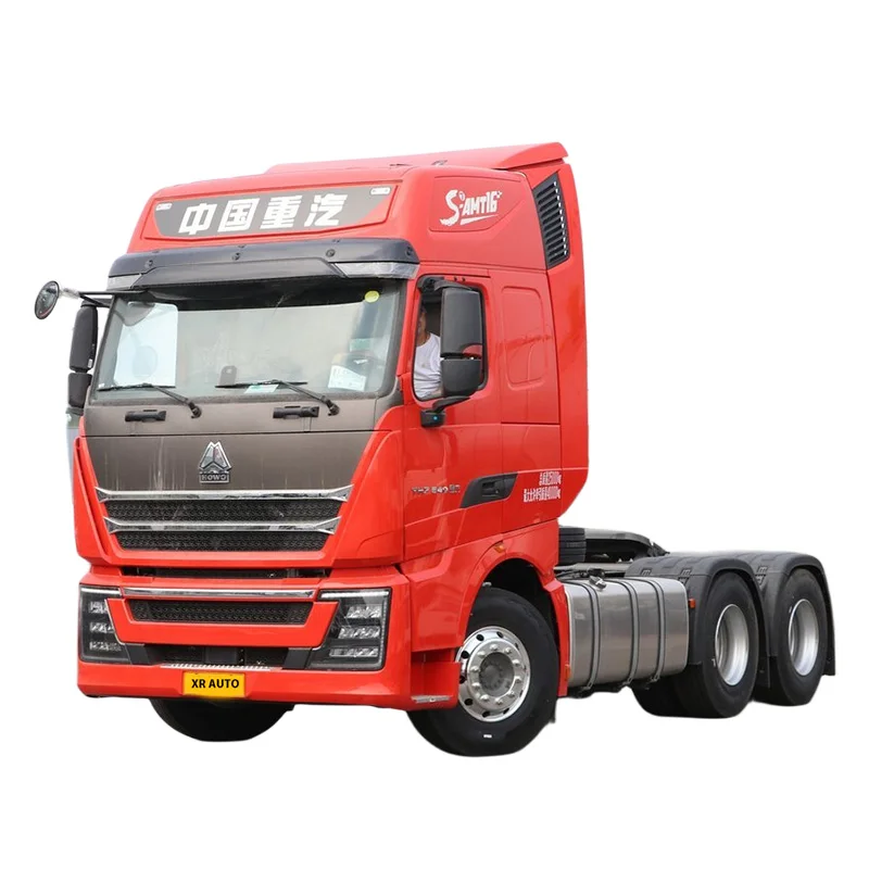 Sinotruck HOWO TH7 Heavy truck  500hp 680hp 6X4 4X2 AMT LNG 2100Nm Automatic Tractor AMT tractor trucks at a bargain price