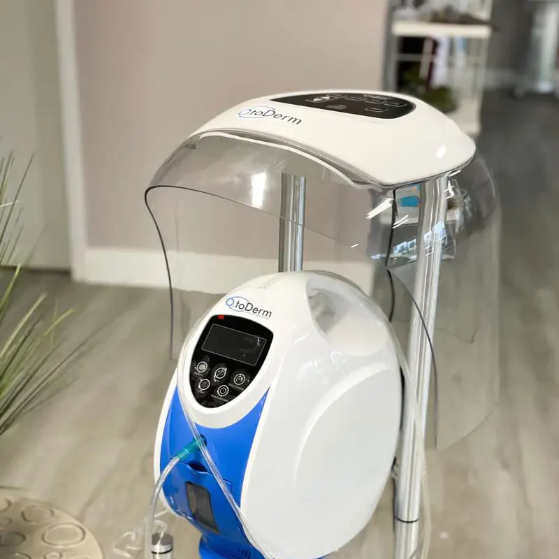 O2toderm светодиодный купол O2 для Derm чистый кислород O2derm кислородная маска лица купольная терапия инфузионная