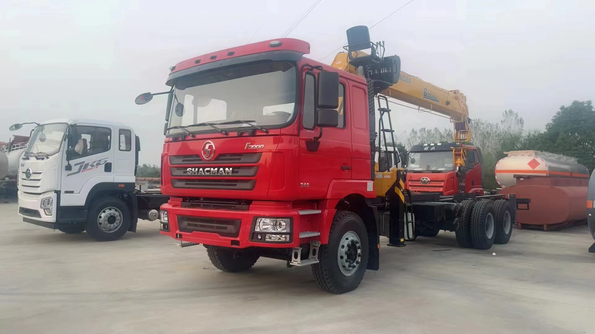 16 Ton- 25 Ton Hydraulic Cargo Truck Crane Hydraulic Lorry Crane Truck Mounted Crane