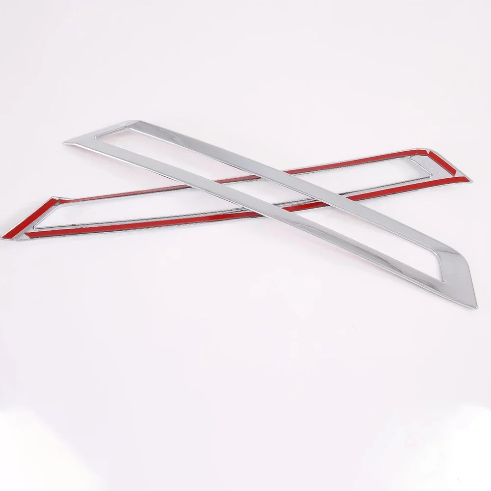 Auto Chrome Rear Fog Light Cover Tail Fog Lamp Trim Car Body Kit Accessories For 2020 Hyundai Sonata