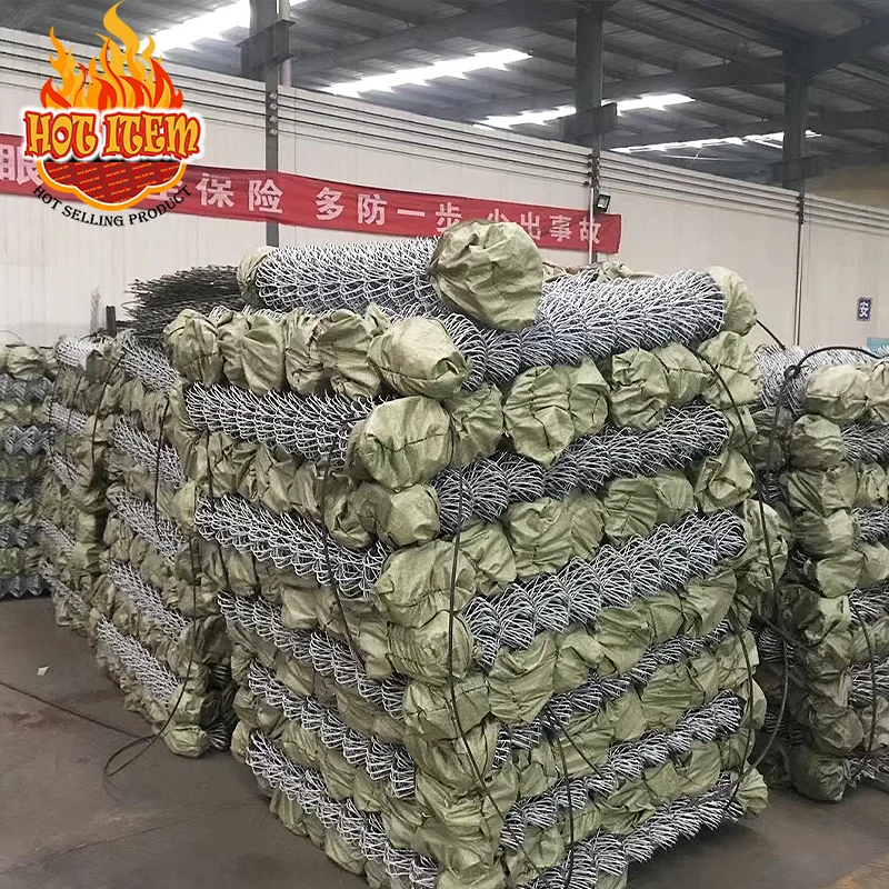 SRX cost-effective Galvanized Chain Link Fence Diamond Wire Mesh Security Fencing For Football Ground ready stock