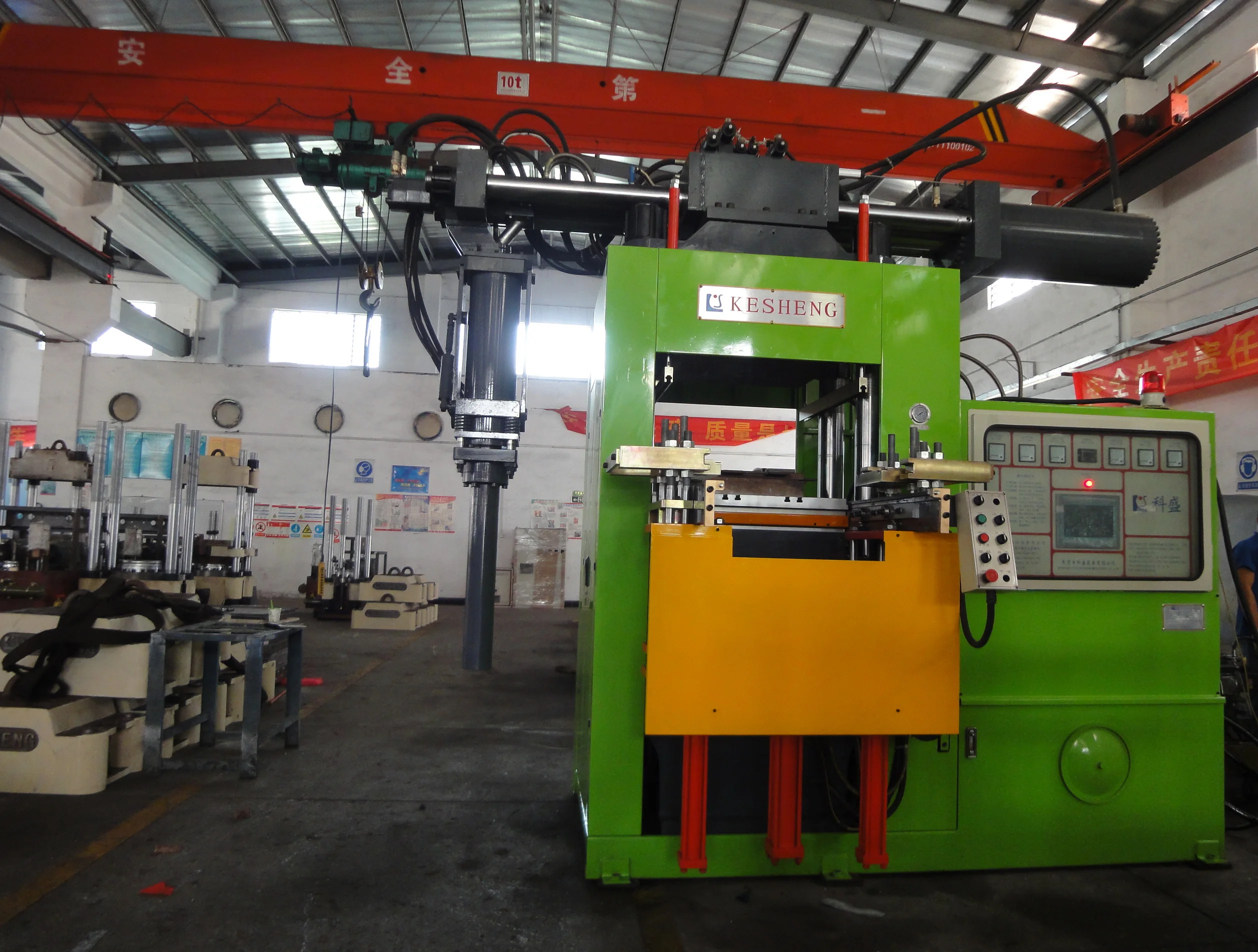 High Efficiency CNC Rubber Injection Molding Machine for All Silicone Products