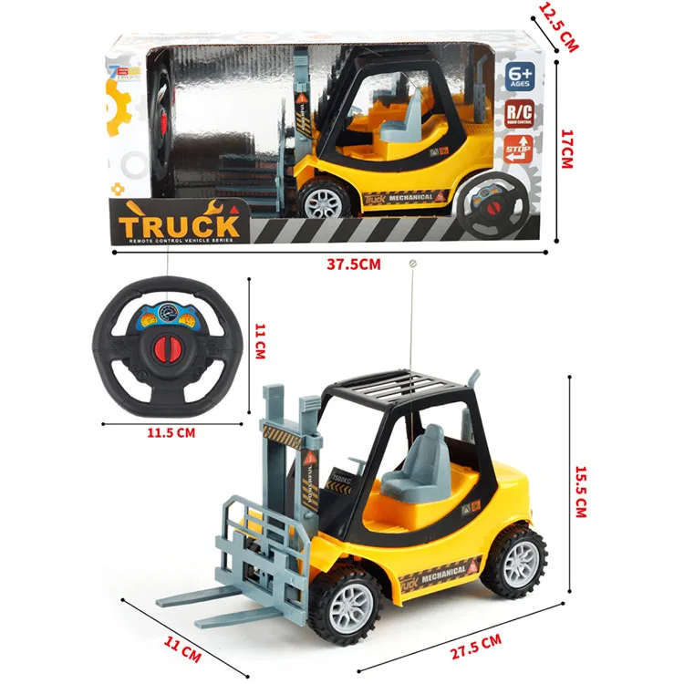2 Channel Remote control engineering forklift truck