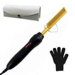 Высококачественный 3 в 1 450 градусов Стайлинг горячий гребень плойка выпрямитель волос