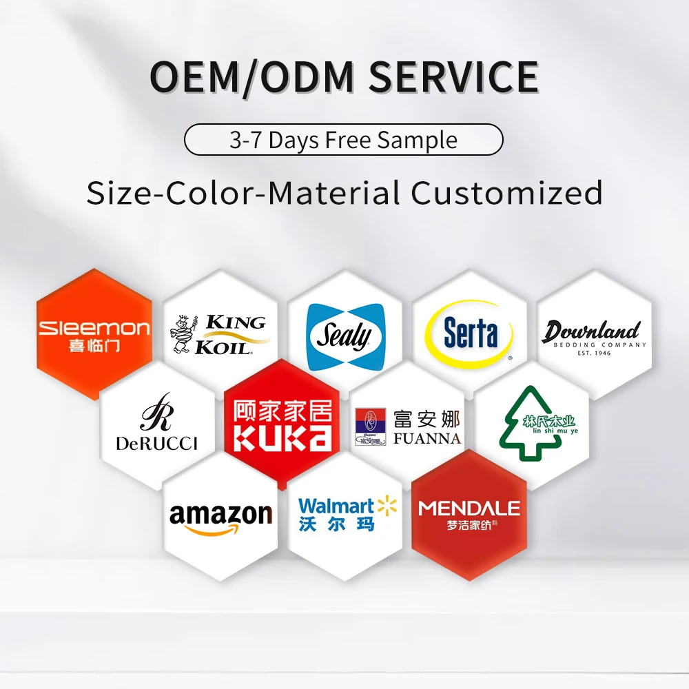 High Quality King Hotel Memory Green Tea Memory Foam Mattress Manufacturers