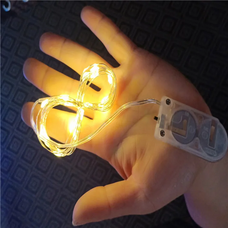 12 Pack Led Fairy Lights Battery Operated String Lights Waterproof Silver Wire 7 Feet 20 Led Firefly Starry Moon Lights for DIY