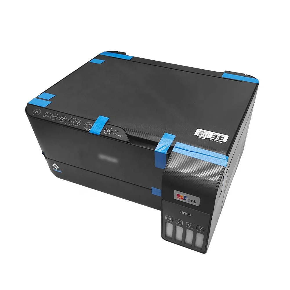 newest fast A4 4 color dye ink tank wifi all in one sublimation printer L3556 L3558 inkjet printer for EPSON