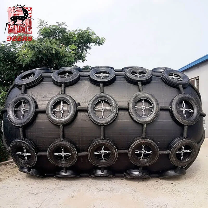 Made in China Rubber Pneumatic Fender for Shipyard Ship Tug Boat