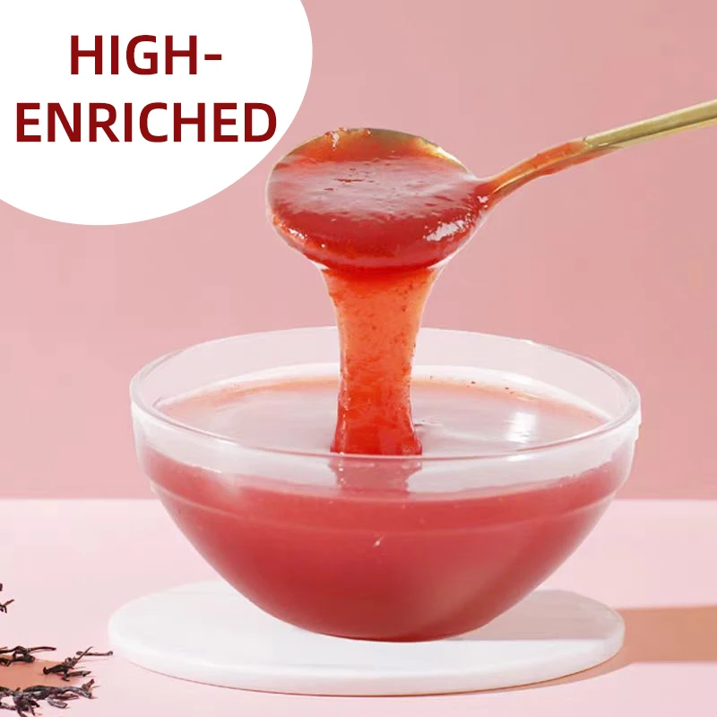 Wholesale 1.36 kg Juice Peach Puree High Quality For Bubble Tea  Fruit Tea Dessert Ice Cream Different Flavor