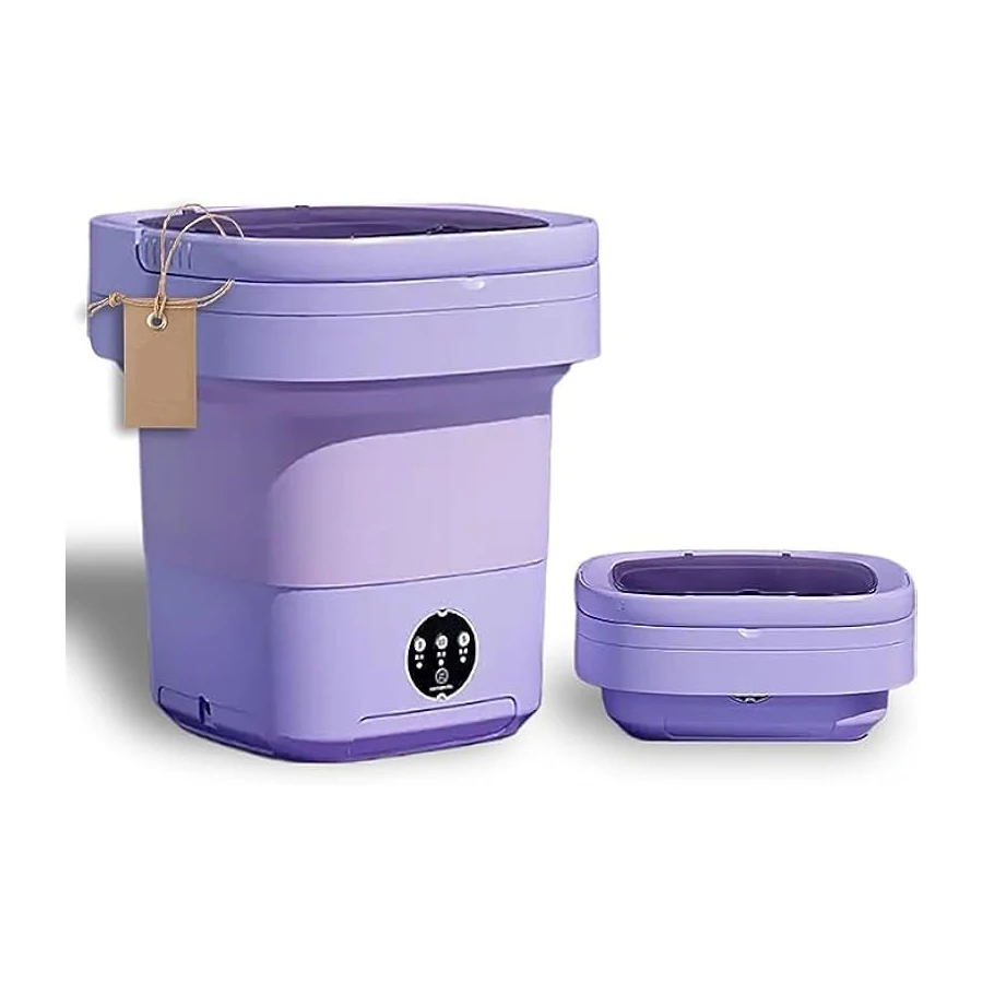 Household underwear cleaning folding small automatic washing machine