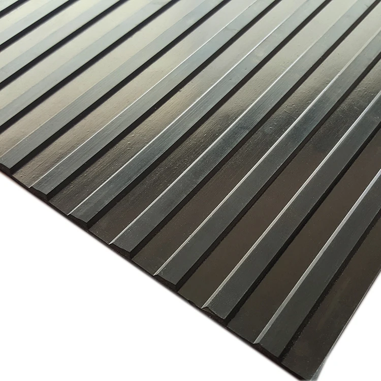 Сопротивление скольжению гофрированный резиновый коврик/резиновый настил для фургонов/транспортных средств/грузовиков/прицепов лошадей