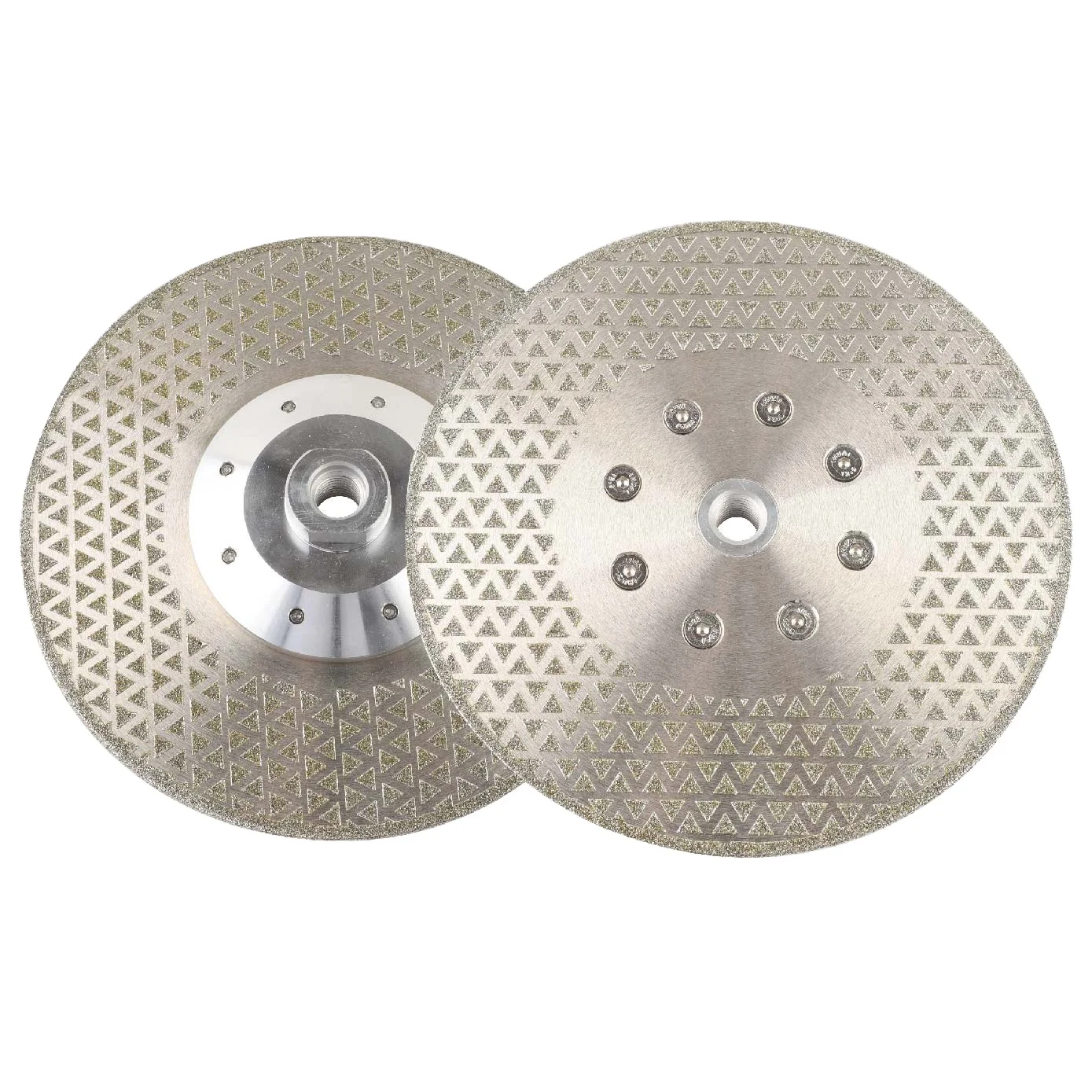 Double Side Marble Stone Cutting Grinding 180mm Electroplated Diamond Cutting Disc With M14 Flange