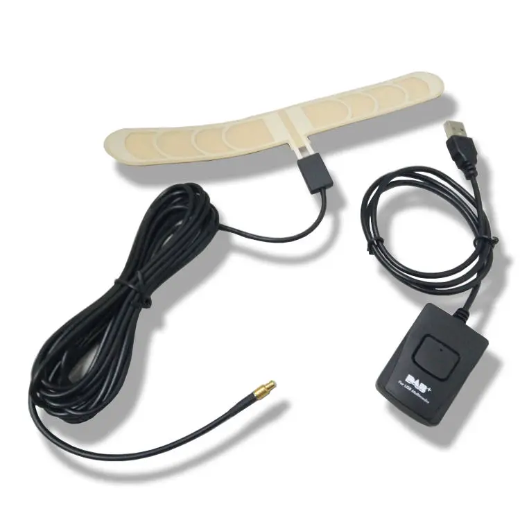 Car DAB Antenna Extension Cable Kit USB Multimedia Interface Automobile Digital Audio Broadcasting Antenna