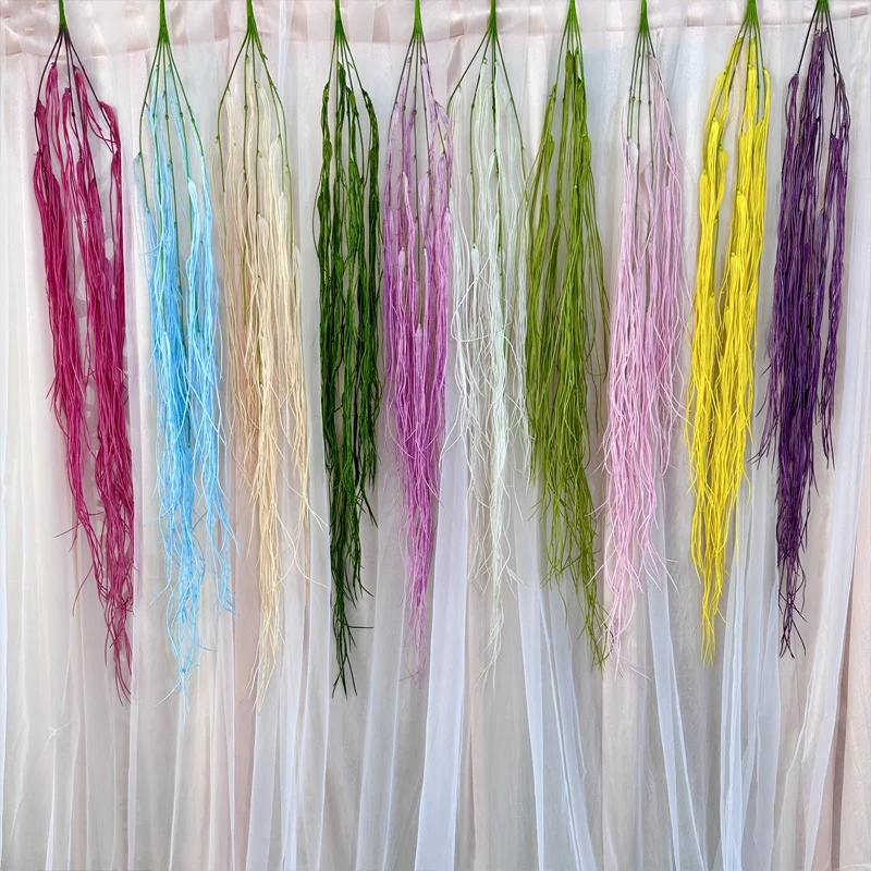 Factory direct sales Yucai thousands of wisps of wedding hall ceiling scenery flowers