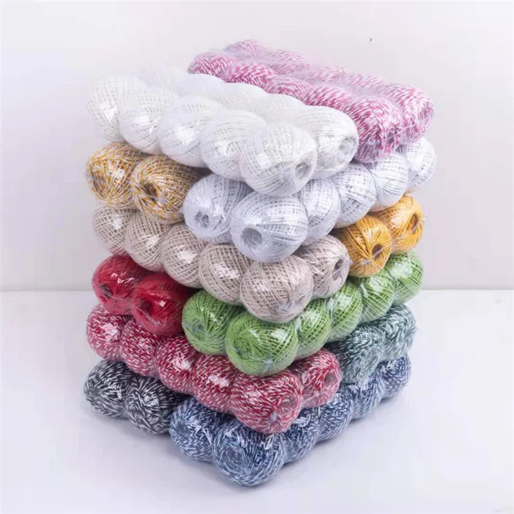 Hot Selling Colorful Packing String Cake and Pastry Boxes Cotton Bakers Twine 50g*75M Gift Twine String