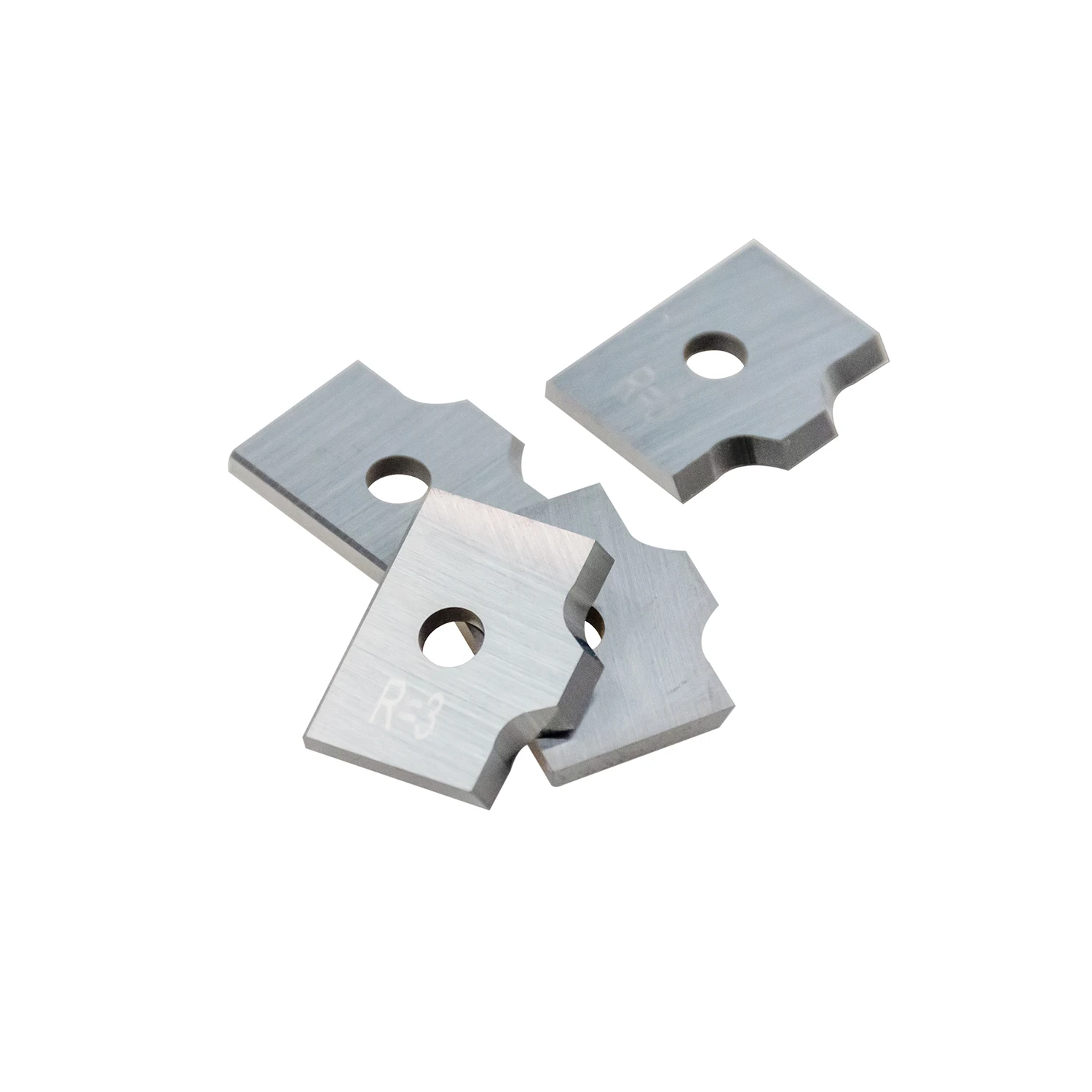 Woodworking  factory price 20x16.2x2-2R3 Tungsten Carbide Radius Profile Knives For Edgebanding machine trimmer