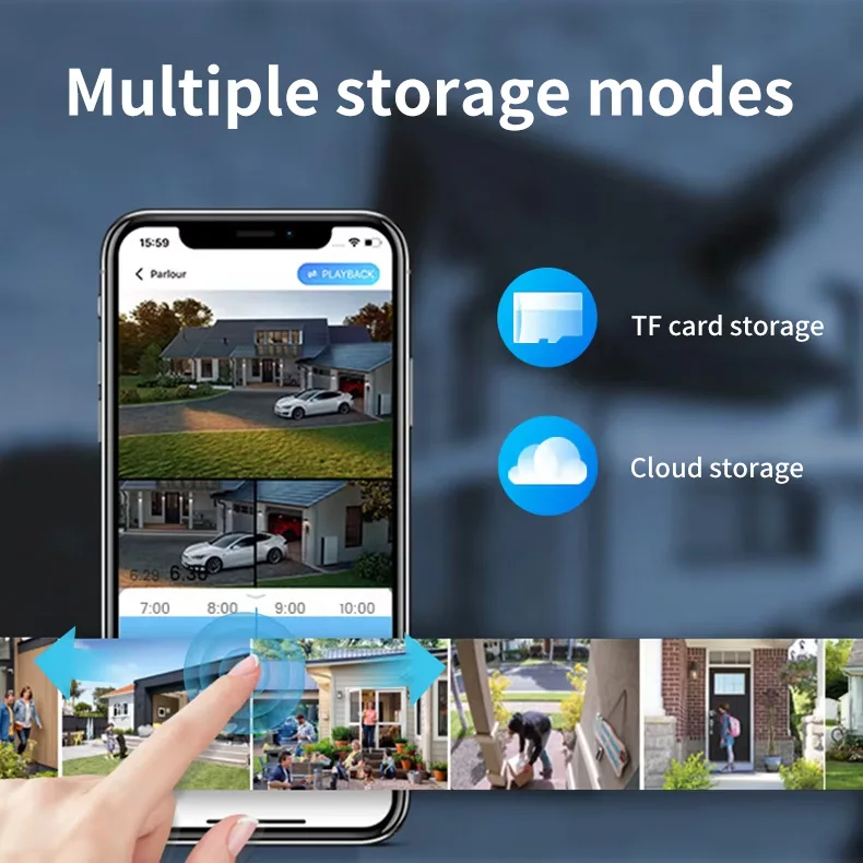 ICsee 12MP Outdoor Wireless WiFi 4G CCTV PTZ Camera Three Lens 50X Zoom CCTV IP Security Surveillance Camera