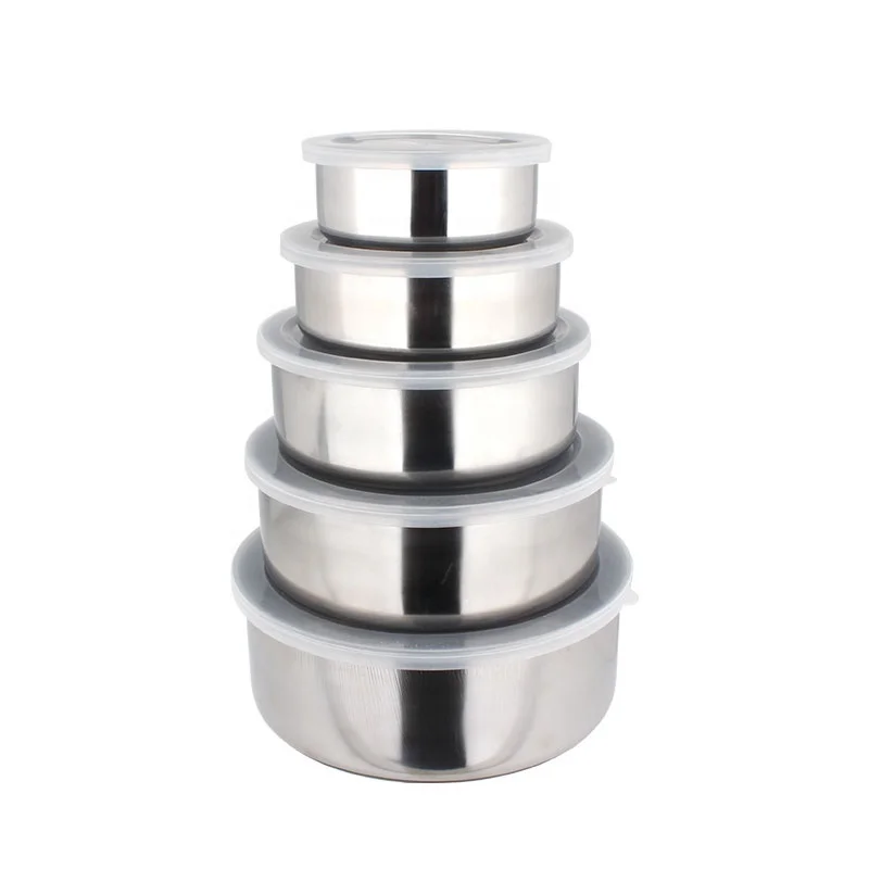 
5pcs Thailand Kitchenware Kitchen Sets Accessories Thai Cooking Pot With 5Pcs Storage Box 