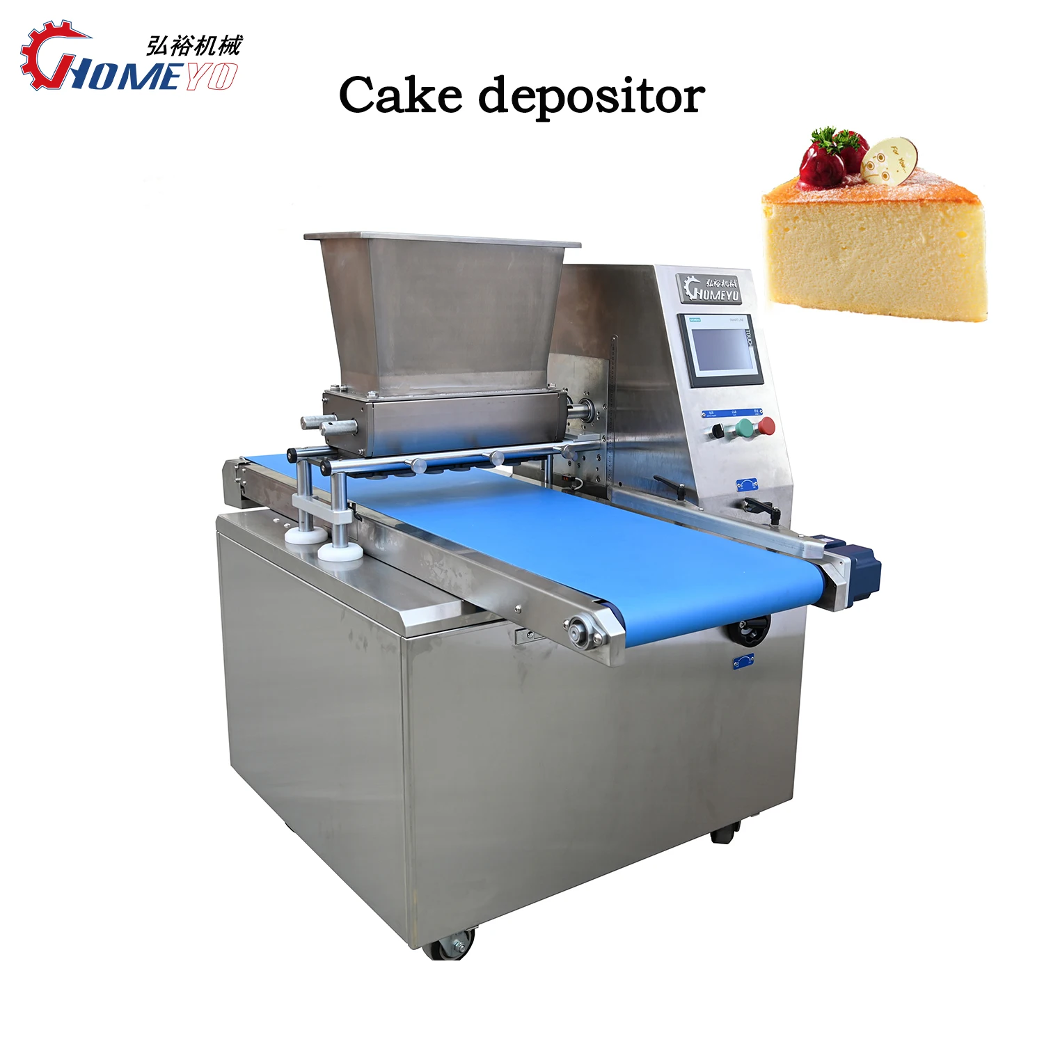 Low cost electric cakes making machine depositor food machine other snack machines