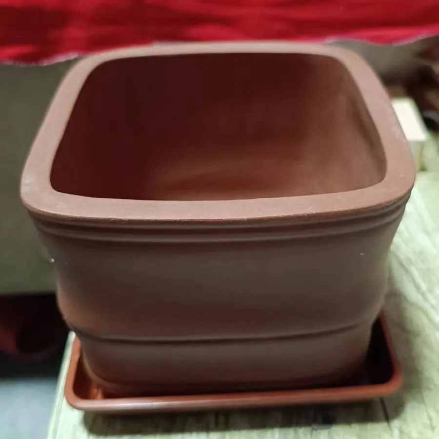 Creative New Traditional Ceramic Bonsai Pot, Chinese Yixing Bonsai Pot, Keramik flower pots planters, bonsai pots wholesalers