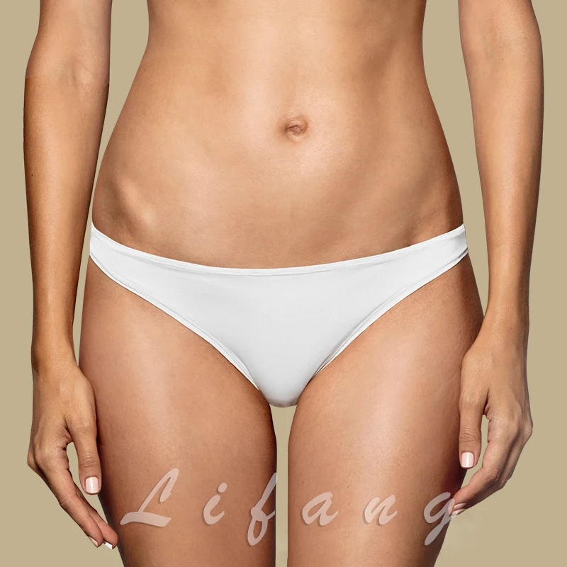 Wholesale Solid Color Invisible Seamless Underwear Munafie Slimming Under Wear Ice Silk Sexy Panties For Women