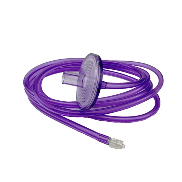Медицинский 275 см luer lock Insufflation фильтр с комплектом соединительных труб, инсуффляторная дыхательная трубка для расширения воздушного фильтра