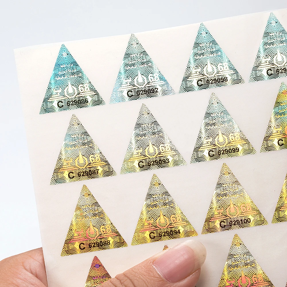 3D Hologram Label Stickers Security Laser Custom Holographic Sticker Label