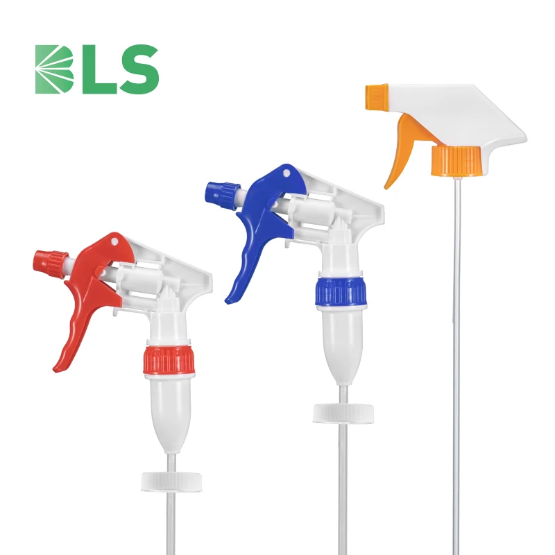 High Quality 38/400 D Type Big Dosage Trigger Spray Pump Cleaning Chemical Resistant Trigger Sprayer