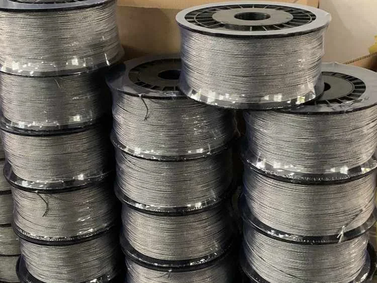 
Factory Sale 1.6mm 500meter Stranded Electric Wire For Security Fence 