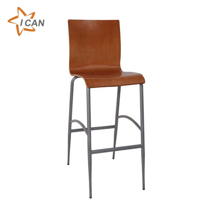 Kitchen Modern Bentwood High Chair Counter Chair Bar Furniture Bar Stools