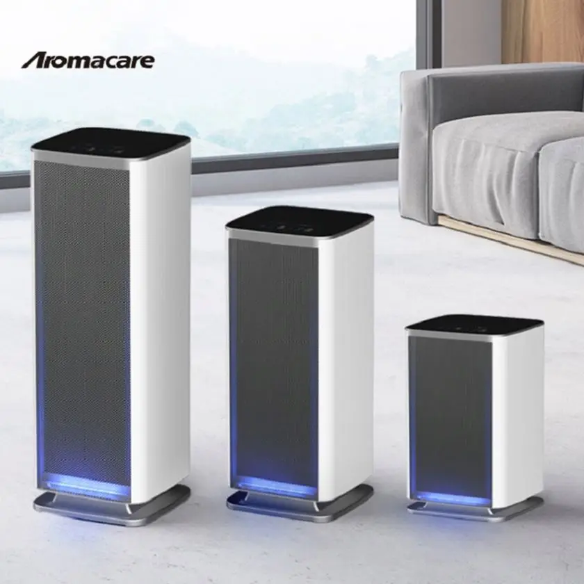 Hotel Luxury 24W 220V Display Panel Washable Esp Filter Electronics Air Purifier