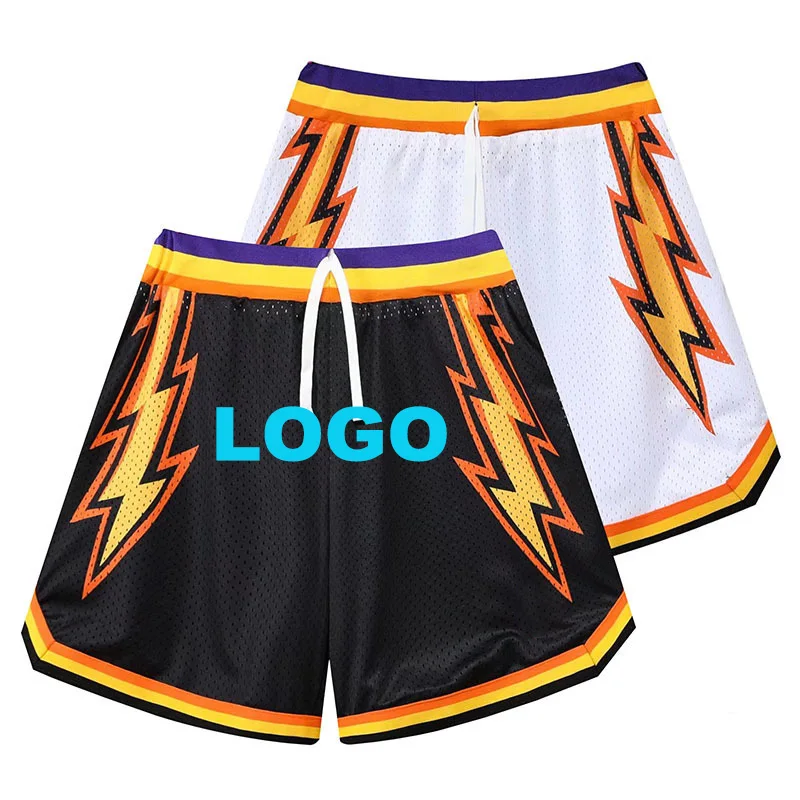 Wholesale Just Mens Don pocket Basketball Shorts Hip Hop Embroidery Mesh Sports Wear print don basketball shorts