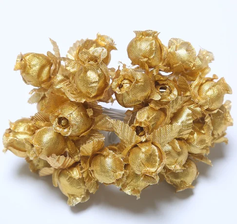 New Gourd Flower Pomegranate flower, candy box decorative flowers,silk lantern flower diy wreath materials wholesale