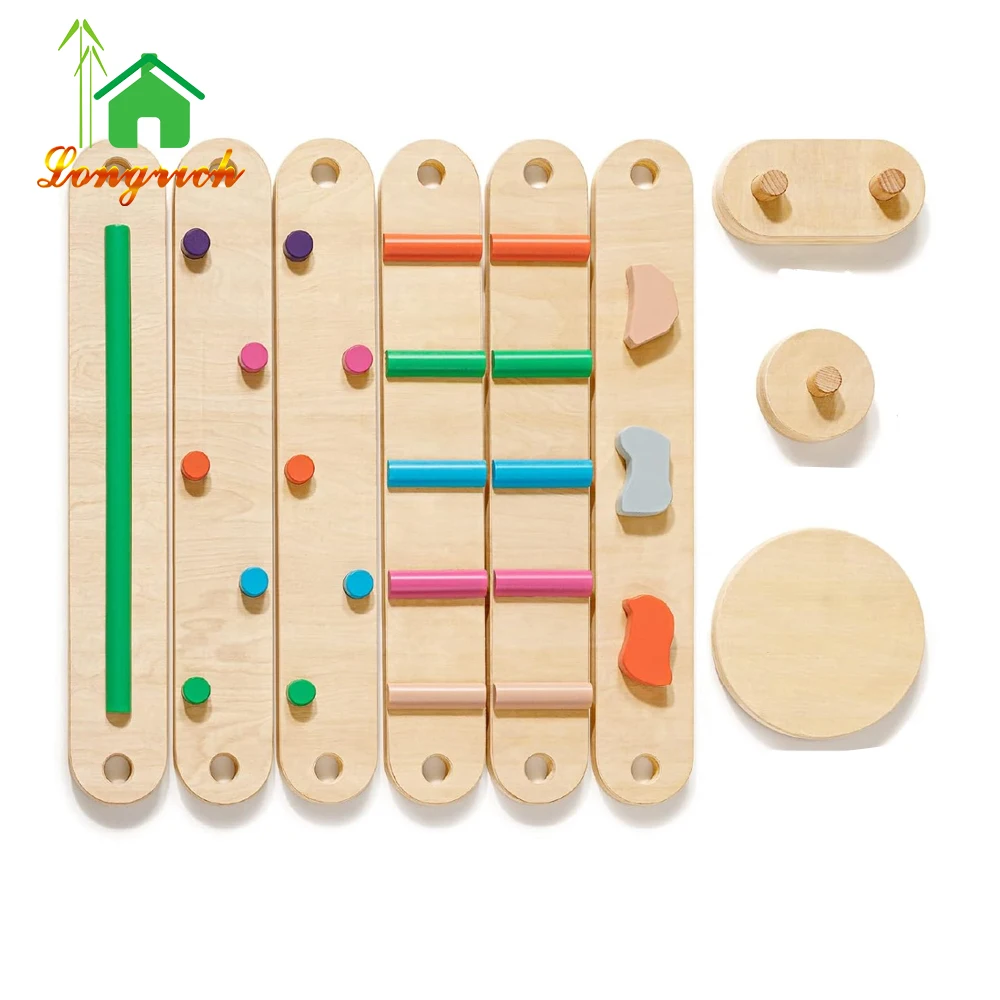 Montessor Toddler Wooden Balance Boards Improve Balance and Core Strength with this Versatile Fitness Equipment Balance Beam