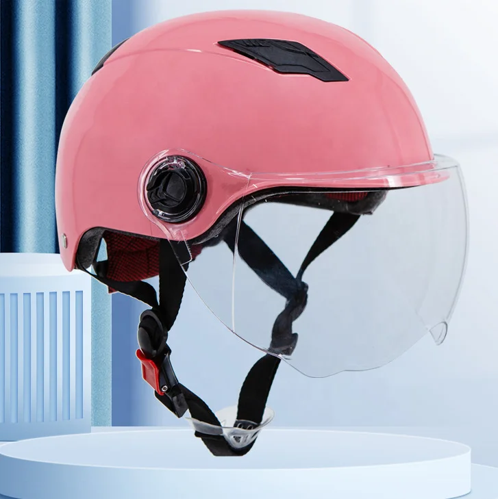 Men Women Universal Sun Veil Helmet Face Shade Electric Vehicle Motorcycle Outdoor Work Safety Helmets Hard Hats