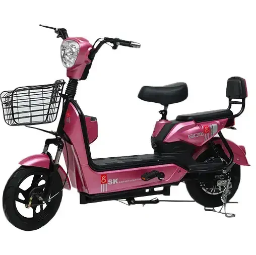 2 wheel cheap new 350w 500w 48v electric moped bike with pedals electrica ebike scooter electric bike bicycle