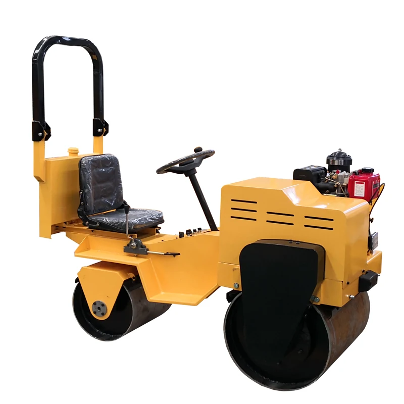 Hydraulic diesel engine 0.8 ton1 ton 2 ton 3 ton compactor road roller construction machinery vibratory asphalt roller price
