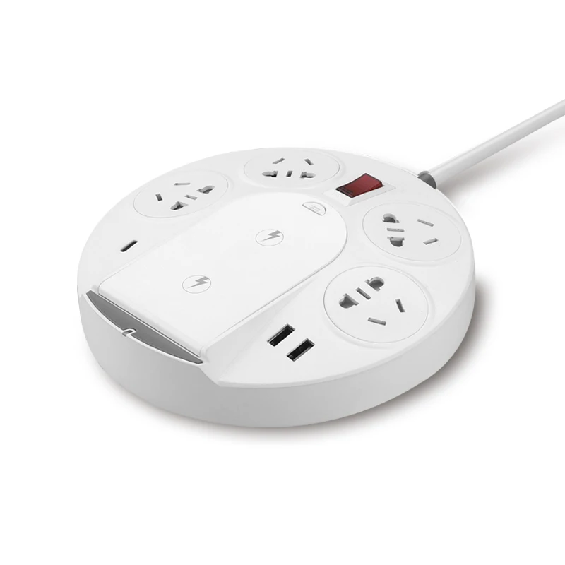 2021 High Quality Qi Wireless Charger QC3.0 Smart Wireless Charging Adapter PD output  for iPhone