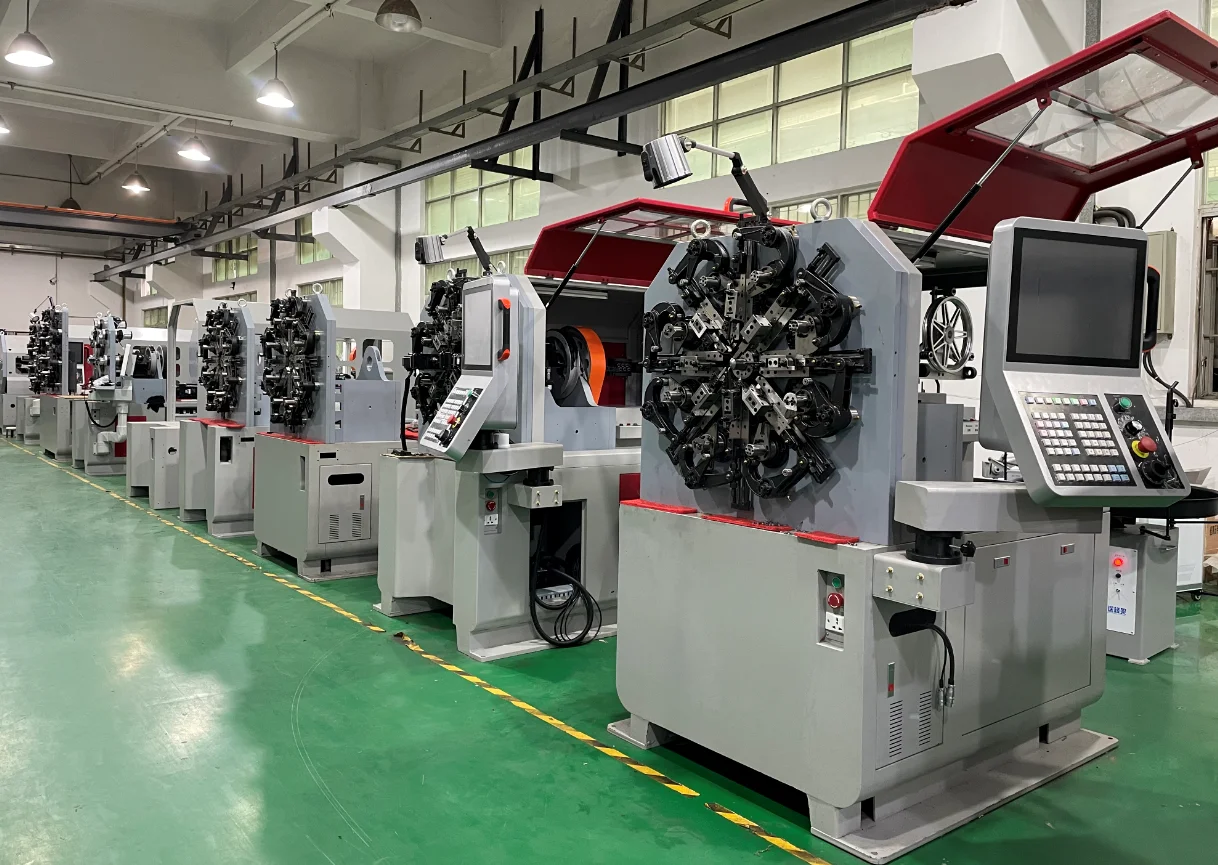 Bicycle compression spring making equipment  5 Axis Compression Spring making Machine