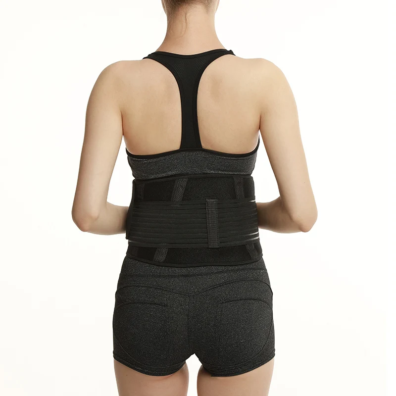 Nano Tourmaline Belt Waist Brace Magnetic Self Heating Low Back Support Belt For Back Pain, Warm Waist