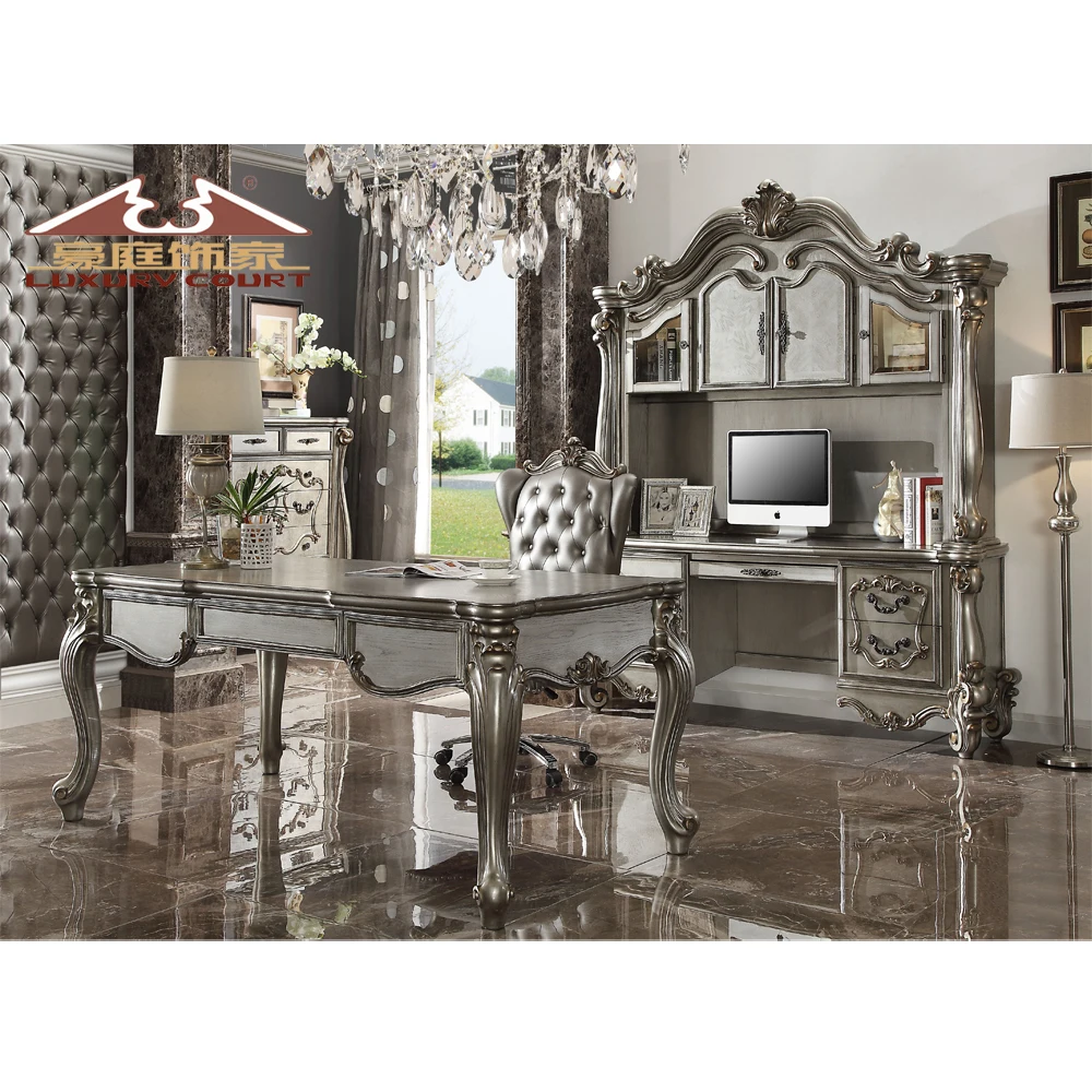 European style luxury king size bed wooden bedroom sets